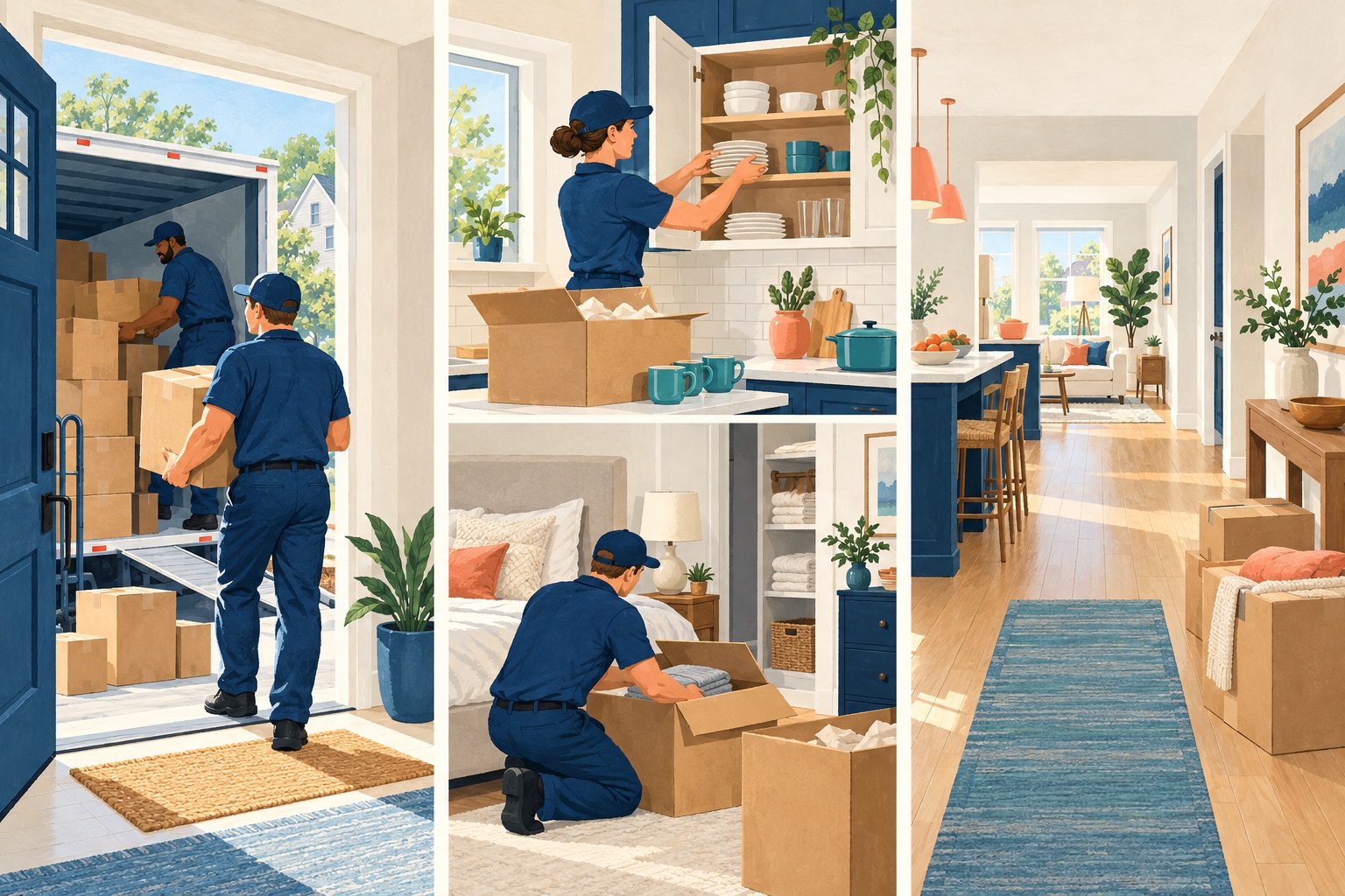 Second original illustration for When a Move Package Should Include Unpacking Labor
