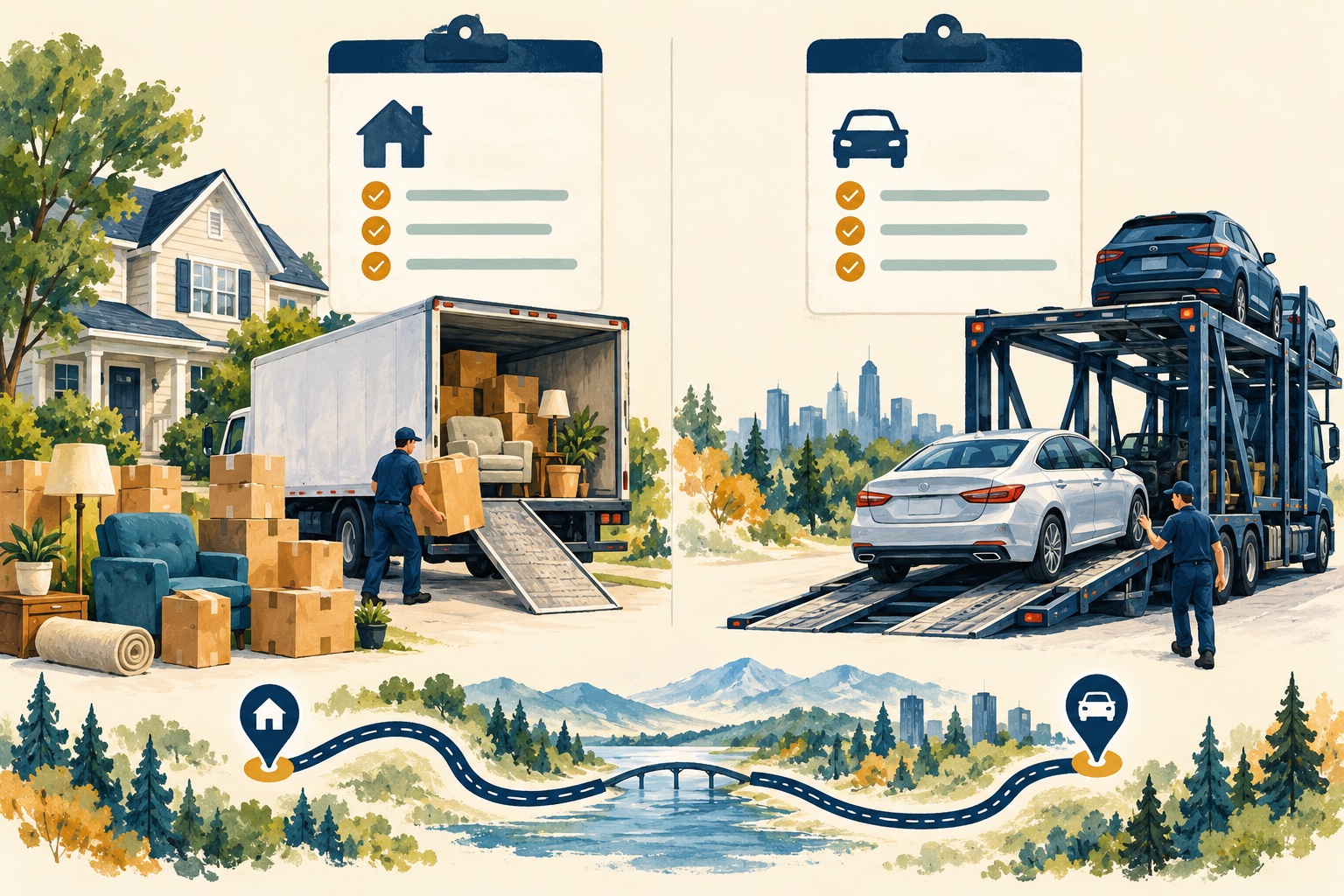 Editorial image for What a Moving Estimate Should Separate When You Add Auto Transport