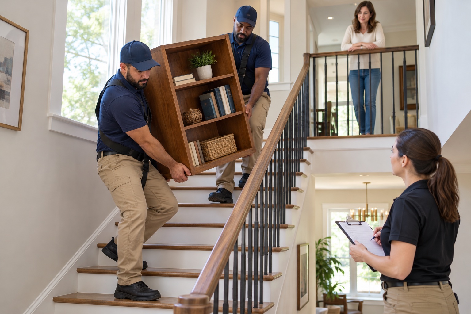 Editorial image for When a Moving Quote Should List a Special Stair Carry Separately